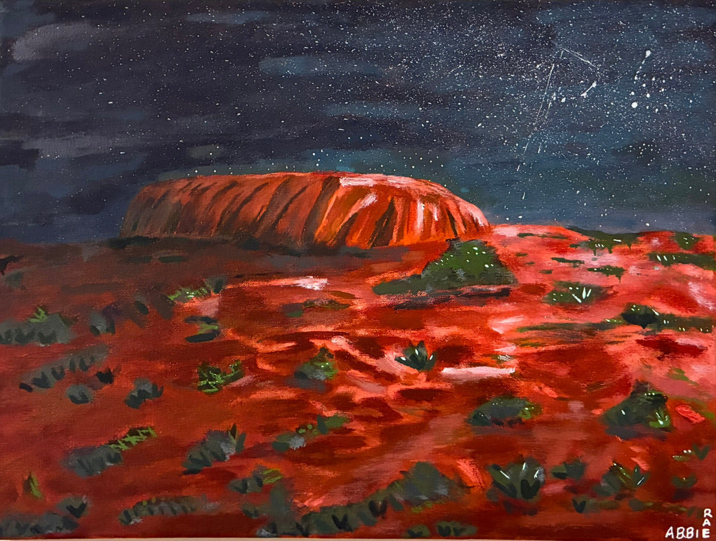 Uluru At Night