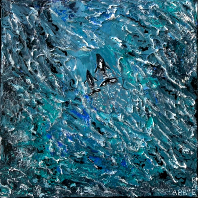 Great Barrier Reef Four - Textured Acrylic Original Painting