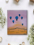 Hot Air Balloons Three - Original Oil Painting