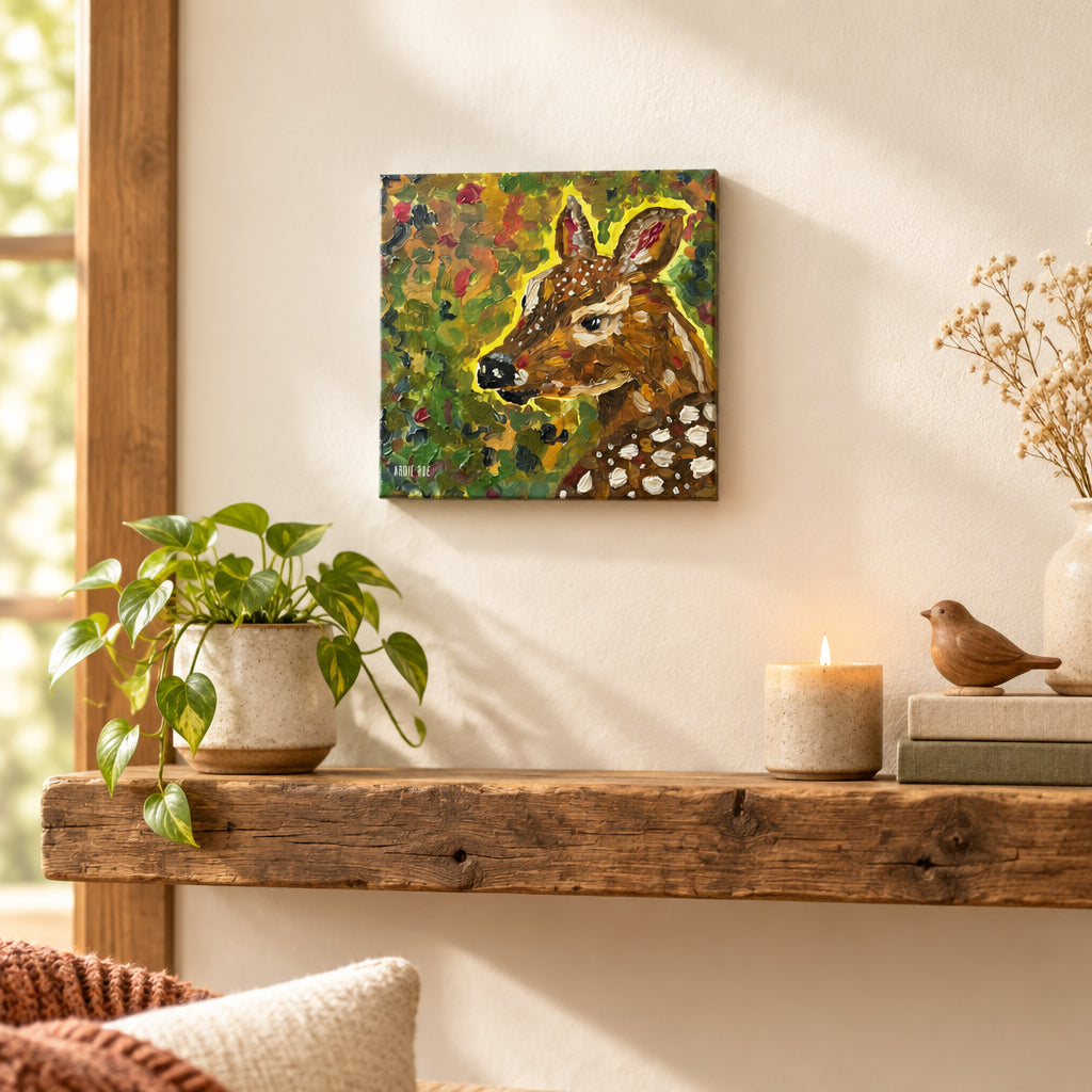 Fawn - Oil Painting