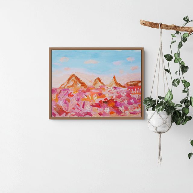Glass House Mountains One - Original Oil Painting