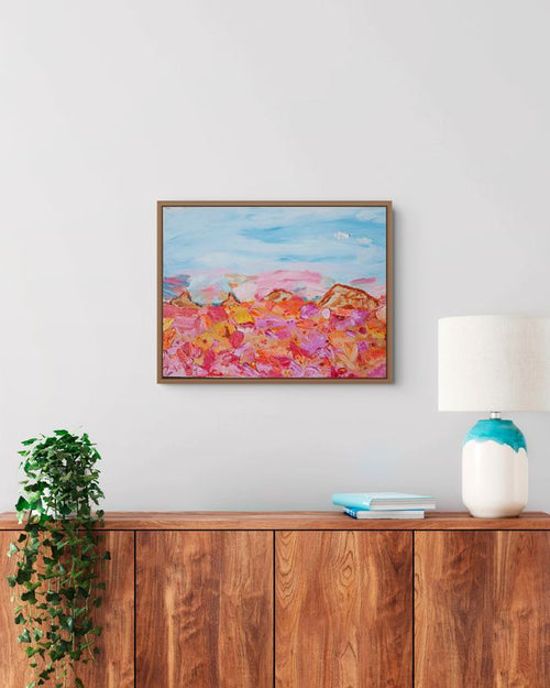 Glass House Mountains Two - Original Oil Painting