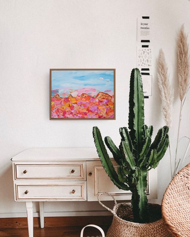 Glass House Mountains Two - Original Oil Painting