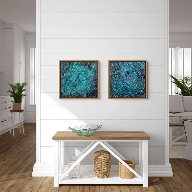 Great Barrier Reef Four - Textured Acrylic Original Painting