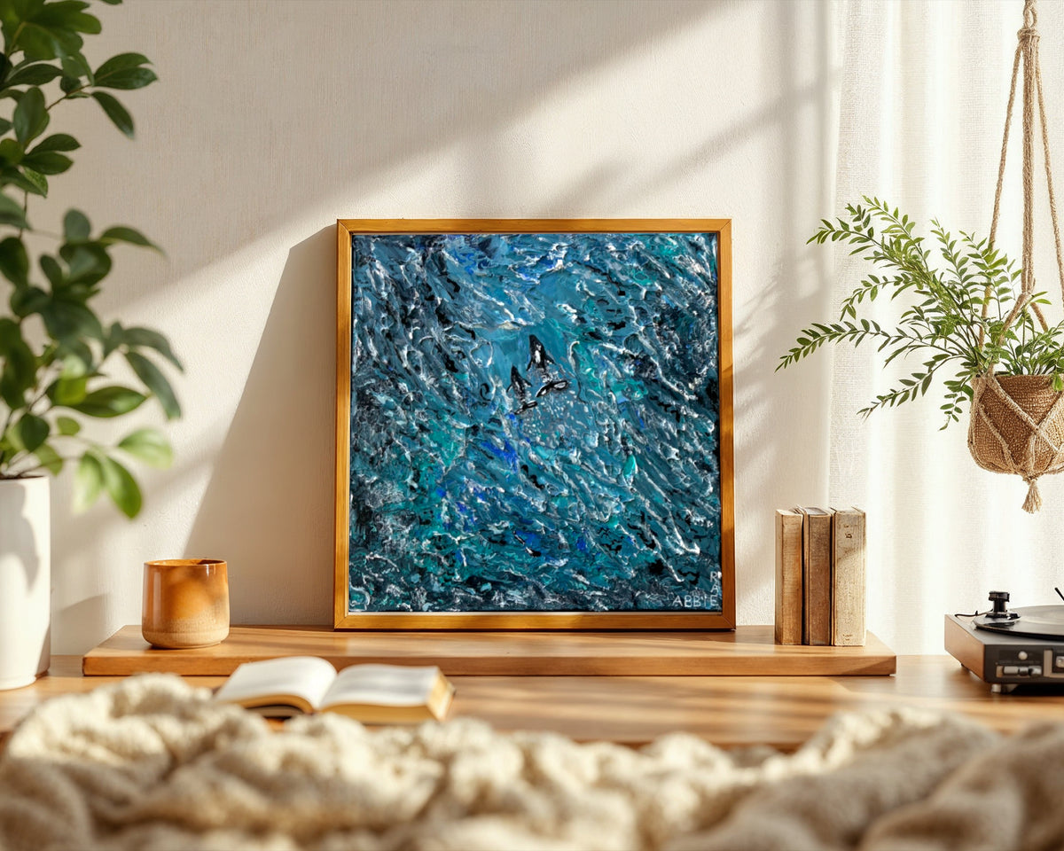 Great Barrier Reef Four - Textured Acrylic Original Painting